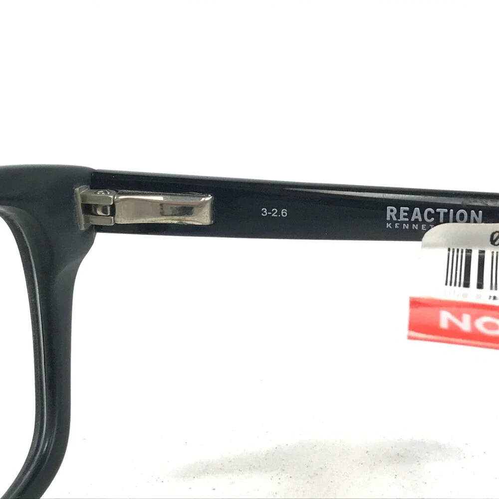 Kenneth Cole Reaction Eyeglasses Frames KC0788 002 Black Thick Rim 48-21-140
